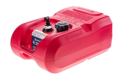 Attwood 8806LPG2S Portable Marine Boat Fuel Tank, EPA-Certified - 6-Gallon -...
