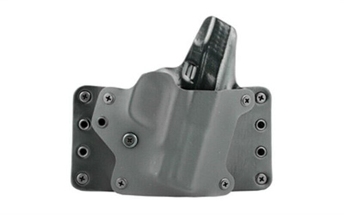 Black Point Tactical Leather Wing OWB Holster Fits S&W M&P Shield, Right Hand, B