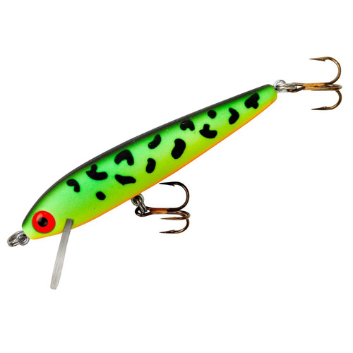Rebel Lures F5056V Tracdown Minnow Fishing Lure - Fire Tiger - 2 1/2"