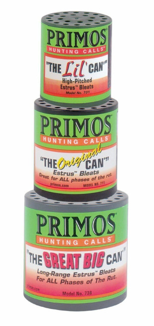 Primos The Can Family Pack w/Lil Original & Great Big Can's Deer Call