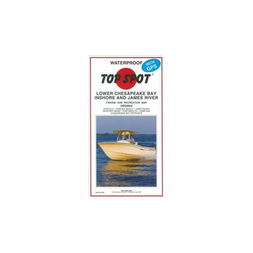 Topspot Map N246 Lower Chesapeake