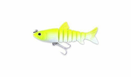 Egret Baits Vudu Mullet, 3-1/2-Inch, Chartreuse