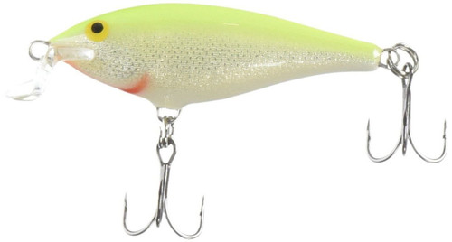 Rapala Shallow Shad Rap 05 Fishing lure, 2.5-Inch, Silver Fluorescent Chartreuse Rapala Shallow Shad Rap 05 Fishing lure, 2.5-Inch, Silver Fluorescent Chartreuse