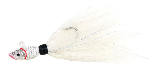 Sea Strike SSBTJR2-W Bucktail Jig with Rattle and
