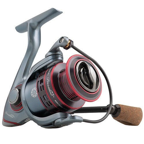 Pflueger 5.2:1 Gear Ratio 22.40" Retrieve Rate President XT Spinning 25 Reel, Le