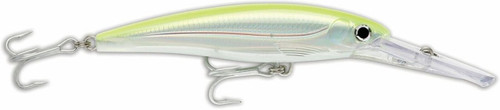 Rapala X-Rap Magnum 30 Fishing lure (Silver Fluorescent Chartreuse, Size- 6.25)
