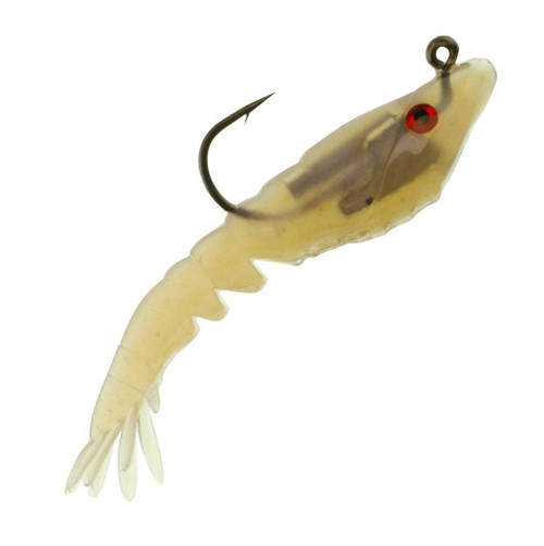 PowerBait Saltwater Rattle Shrimp Natural 3in | 8cm