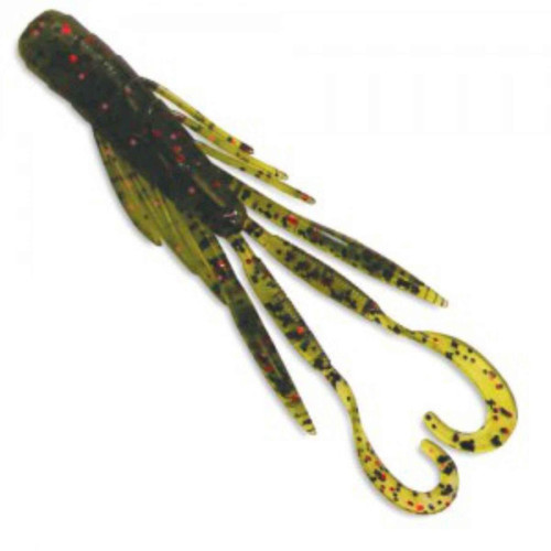 Culprit IC3508-G7 Fishing Soft Plastic 3.5-Inch Incredi-Craw Lure, Watermelon