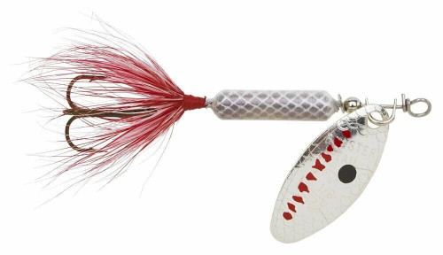 Yakima Bait Wordens Rooster Tail In Line Spinner Lure 1/6 Oz Gray Ghost 206-GRGH