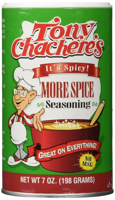 Tony Chachere's More Spice Seasoning (Single 7oz)