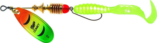 Mepp's Comet Combo, firetiger platium-Chartreuse, Multi, One Size (C2C FTP-10)