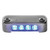 Attwood 6350B7 LED Micro Lights, Stainless Steel Bezel, Vertical Mount, Blue Light, .66-Watt Draw at 12 Volts DC