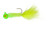 Lindy Fuzz-E Grub Jigs - Chartreuse Shad - 2 in - 1/8 oz (LFEG309)