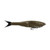 Berkley PowerBait® Nessie Glide Bait, Green Pumpkin, 5 in, Fishing Bait with Irresistible Flavor, Soft Swimbait Ideal for Bass Fishing, Equipped with Fusion19 Hook