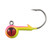 Northland Fishing Tackle Freshwater Tungsten Short Shank Fishing Jig for Bass, Walleye, Trout, and Many Others, Bubblegum, 1/8 Oz 1/0 Hook, 2/Card