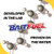 BAITFUEL Paca Slim Infused with Supercharged X55 Formula Gel: Fish Scent Technology with Powerful Attractants | 4-Inch, Junebug (PN: X65503)