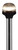 Attwood 5350-PA12-7 Folding All-Round 12-Inch Marine Boat Incandescent Pole Light, Silver, One Size