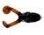 Scum Frog Bigfoot Topwater Bass Fishing Paddle Foot Hollow Body Frog Lure with Weedless Hooks, Bigfoot (3/8 Ounce), Black, Bigfoot (3/8 Ounce), 0