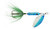 Yakima Bait Wordens 212-FBLU Rooster Tail in-Line Spinner, 2 3/4", 1/4 oz, Flash Blue