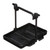 Attwood 9090-5 Adjustable Battery Tray, for 24/24M Series Batteries, Heavy-Duty Black Plastic, Height-Adjustable Crossbar