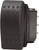 Blue Sea Systems 7933 Contura II (ON)-OFF-(ON) SPST Switch, Black