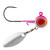 Northland Fishing Tackle Deep-Vee Spin Jig, Versatile Walleye Spinning Jig with Thumper Willow Blade, Multi-Species Lure, Essential Fishing Bait, 1/16 Oz, Pink Northland Fishing Tackle Deep-Vee Spin Jig, Versatile Walleye Spinning Jig with Thumper Willow Blade, Multi-Species Lure, Essential Fishing Bait, 1/16 Oz, Pink