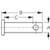 Seadog Clevis PIN SS 7/16"X1"