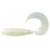 Fat Curly Tail Grub, White Pearl