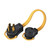 Arcon 14368 Generator Pigtail Power Cord 30-Amp Female to 50-Amp Male 18-Inch Flat Wire