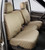 Covercraft SS3355PCGY Custom-Fit Front Bench SeatSaver Seat Covers - Polycotton Fabric, Grey