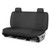 Covercraft SS8376PCCH Custom-Fit Rear-Second Seat Bench SeatSaver Seat Covers - Polycotton Fabric, Charcoal Black