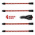 XKGLOW Single Color LED Interior Neon Accent Light Kit - Red