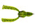 Scum Frog Scumdog Topwater Bass Fishing Hollow Body Frog Lure with Weedless Hooks, Watermelon Red, 5/8 Ounce