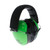 Walker's Dual Colored Passive Muff - Compact Folding Lightweight 26dB NRR Hunting Gun Range Shooting Hearing Protection Muff w/Padded Headband & PVC Earpads, Hi-Vis Green