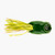 Scum Frog Southern Lure Scum Frog Popper Topwater Bass Fishing Hollow Body Frog Lure with Weedless Hooks, Green, 0