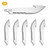 Outdoor Edge 3.0" Drop-Point with Serrations Blade Pack (Black, 6 Blades), Compatibility Blade Code 300