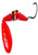 Mack's Lure 09926 Wedding Ring Spinner - Super Series Red
