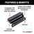 Lippert Components 276288 J-36 Service Roller , Black