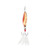 Clam Corporation 14315 Panfish Leech Flutter Spoon, 1/32oz, Size 14, Gold Red