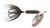 Yakima Bait 208-TLEE-UV Wordens Original Rooster Tail Spinner Lure, Uv Tinsel Leech, 1/8 oz