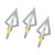 Dead Ringer The PSD Broadhead, 2-Blade Fixed Broadheads, 100/125 Grain 1 1/8" Cutting Diameter, Includes 3 Broadheads