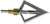 Dead Ringer The PSD Broadhead, 2-Blade Fixed Broadheads, 100/125 Grain 1 1/8" Cutting Diameter, Includes 3 Broadheads