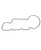 Sierra 18-0711 Float Chamber Gasket , white