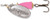 Blue Fox Classic Vibrax 03 Painted 1/4 (Silver/Hot Pink , Size- 3)