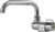 Scandvik 10183P Tap Folding Low Spout Chrome