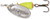 Blue Fox Classic Vibrax 03 Painted 1/4 (Silver/Fluor Yellow, Size- 3)