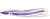 GIBBS Delta Tackle 06873 4.5-Inch Purple Squid Fishing Lure Bait (5-Pack)