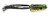 Booyah Poppin' Pad Crasher Topwater Bass Fishing Hollow Body Frog Lure with Weedless Hooks, Bullfrog, One Size