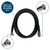 Camco RV/Marine Flexible Replacement Shower Hose | Reinforced Construction | Measures 60-Inches | Black (43745)