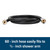 Camco RV/Marine Flexible Replacement Shower Hose | Reinforced Construction | Measures 60-Inches | Black (43745)